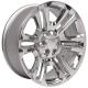 OE Wheels CV99 22x9 6x139.7 24et Chrome Wheel