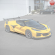 EOS C8 Corvette Models Z06 EOS Performance Track Style Side - CARBON FLASH