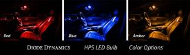 194 LED Bulb HP5 LED Amber Single Diode Dynamics