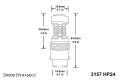 3157 LED Bulb HP24 Dual-Color LED Cool White Pair Diode Dynamics