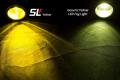 H11 SLF LED Yellow Pair Diode Dynamics