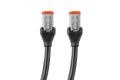 Heavy Duty Dual Output 3-way 4-pin Wiring Harness