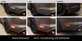 LED Sidemarkers for 2015-2021 Ford Mustang, Clear (set)