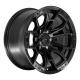 DEFIANT DF04 17x9 6x135mm +12et in Satin Black