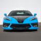 EOS C8 Corvette Stingray Front Lip & Side - Hydro Carbon Fiber, W/O Canards