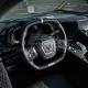 EOS C8 Corvette Dry Carbon Fiber Steering Wheel Trim Cover w/ Collison Button