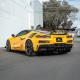 EOS 2023-Up C8 Corvette Z06 Rear Bumper Finned Diffuser - Carbon Flash