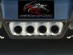 2014 C7 Corvette Stingray Exhaust Filler Panel NPP Dual-Mode Bi-Mode Exhaust Brushed