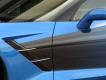 2014 C7 Corvette Stingray, Side Graphic Sport Fade Decals, Pair