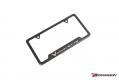 Chevrolet Corvette GM Carbon Fiber License Plate Frame Crossed Flags