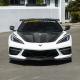 EOS C8 Corvette Front Bumper Lower Air Inlet Mesh Grille - Painted Glossy Black