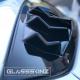 2014-19 C7 Corvette GlassSkinz Bakkdraft Side Window Valance / Louver, PAIR