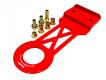 VMS Racing Front Bumber Tow Hook 05-13 Corvette C6 Z06, ZR1, Grand Sport, Red