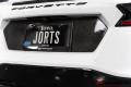 C8 Corvette Stingray Paragon License Plate Insert, Carbon Fiber or Carbon Flash