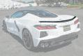 20-23+ C8 Corvette Low Profile Spoiler Carbon Flash