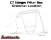 Halltech STINGER filter box - Material: Black XLPE, Discounted Stinger