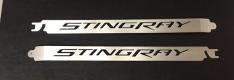 C5, C6, C7, and C8 Corvette, Custom HydroCarboned, Painted, Door Holders, Props for Car Show Events