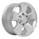 OE Wheels TY09 17x7.5 6x139.7 30et Gloss Silver Machined Wheel