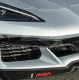 23-26+ C8 Corvette Z06/E-Ray Carbon Fiber Front Grille Inserts (W/O Camera Optio