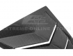 20-26+ C8 Corvette Carbon Fiber Quarter Window Louvers (Coupe) - EOS