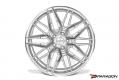 2020-23 Vossen HF7 C8 Corvette - 20x9 ET35, 21x12 ET52 - Silver Polished