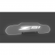 C8 Corvette WindRestrictor Illuminated Glow Plate, Z51 Logo Coupe