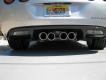 C6 Corvette Hydrocarbon Rear Exhaust Diffuser 05-up C6 / Grand Sport / Z06 