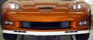 Grand Sport, Z06 / C6 Corvette Front Spoiler / Splitter, ZR1 Inspired Design, Fiberglass