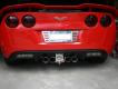 C6 Corvette Chrome Exhuast plate w/LED Brake Light