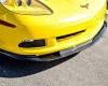 05-13 Base C6 Corvette,  ZR1 Style Front Splitter,  Gloss Black