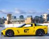 C6 ZR1 Corvette Rear Spoiler extended version,  Carbon Fiber