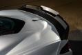 Drake Muscle Cars C8 Corvette Rear Spoiler - Wicker Bill Style - Carbon Flash Metallic