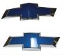 2010-2014 Camaro Pre-Painted Bowtie Emblem Pair w/Chrome Ring