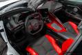 CCS C8 Corvette Red Carbon Fiber Center Console Overlay