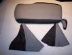 C6 Corvette Custom Leather Emergency Brake Boot C6 05-13, Two Tone or Single Color