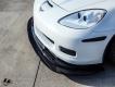 C6 ZR1/Z06/GS Corvette, LG Motorsports, GT2 Front Splitter with Tunnels, Full Carbon Fiber