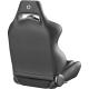 Corbeau LG1 Racing Seat, LG1 Black Vinyl/Cloth Wide , 25501WPR