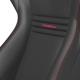 Corbeau Sportline Evolution X Black Vinyl Seat 64901FPR 