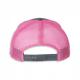 C8 Corvette Mesh-Back Cap Charcoal/Pink