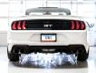 AWE Touring Edition Cat-back Exhaust for the 2018+ Mustang GT - Quad Chrome Silv