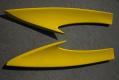 C6, Z06 & ZR1 Corvette Rear Window Side Louvers