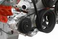ICT Billet Corvette Compressor Bracket LS Truck Low Mount 4-Rib A/C Compressor for Sanden SD7