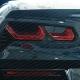 Corvette Rear Reverse Lights Only Blackout Lens, Smoked Acrylic, C7 Stingray, Z5