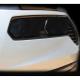 Corvette Flat Rear Taillight Blackout Lens Kit, Smoked Acrylic, 4Pc., C7 Stingra