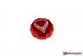 C8 Corvette Flag Billet Brake Fluid Cap Cover - Black, Blue Or Red