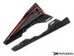 2020-23 Paragon C8 Corvette Carbon Fiber Rocker Winglets - by Uni-Body