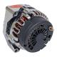 Camaro 10-15 Alternator, 220 amp, 12V, OEM 2-Pin, 6 Rib Serpentine Pulley, Aluminum, Chrome, Denso Style, 6.2 L 