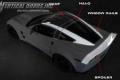 Corvette C6 (Base Model) Super Wide Body Conversion, California Super Coupes