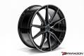 2020-23 Vossen HF3 C8 Corvette- 20x9 ET35, 21x12 ET52 - Machined & Gloss Black